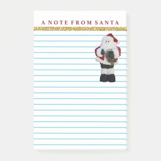 Post-it® Note mignonne du père noël (Devant)