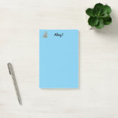 Post-it® Note Pad - Ahoy avec Ancre gris (Bureau)