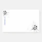 Post It Note Pad Shopping List Voetbal (Voorkant)