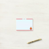 Post-it® Note personnalisée (Sur un bureau)