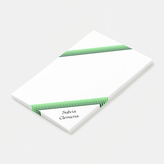 Post-it® Note post-it - Nuances de vert (Incliné)