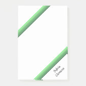 Post-it® Note post-it - Nuances de vert (Devant)