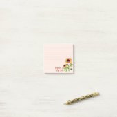 Post-it® Note Post_it Tournesol (Sur un bureau)