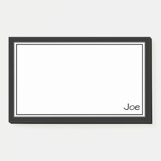 Post-It Note pour Joe ou vous (Devant)