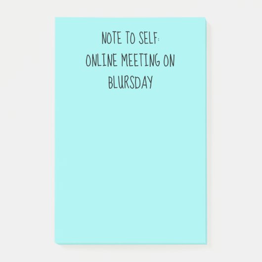 Post-it® "Note pour soi" Funny Home Office Notes (Devant)