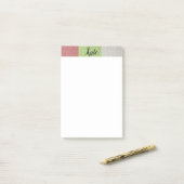 Post-it Notes (Sur un bureau)