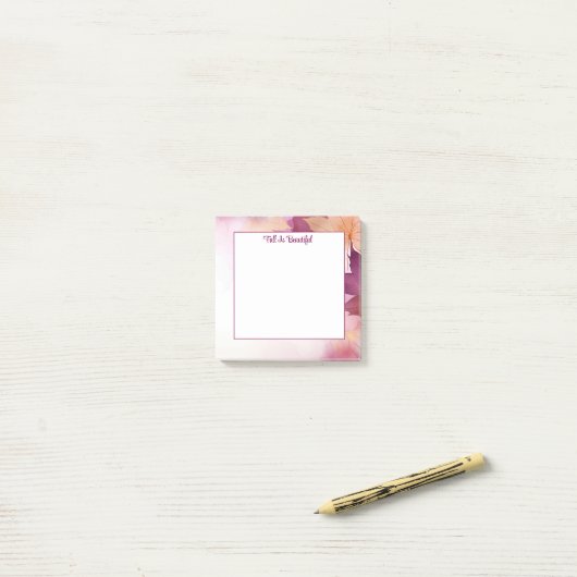 Post-It Notes (Sur un bureau)