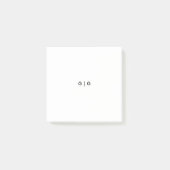 Post-It® Notes, 3" x 3" (Devant)