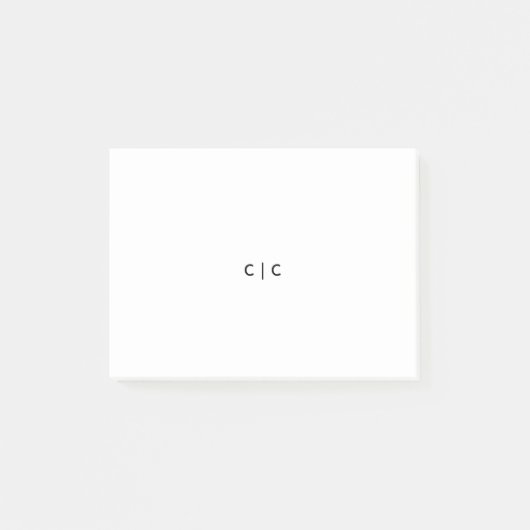 Post-It® Notes, 4" x 3" (Devant)