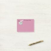 Post-it® notes 4 x 3 Lulu de Chicken Reminders (Op bureau)