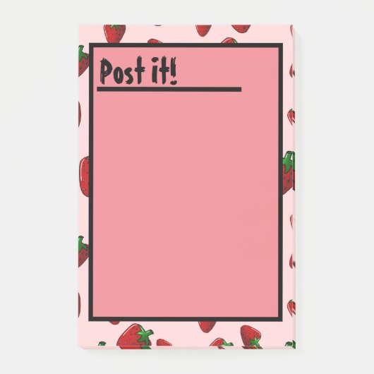Post-it® notes, 4 x 6 inch notes (Voorkant)
