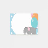 Post-it Notes à motif éléphant (Devant)