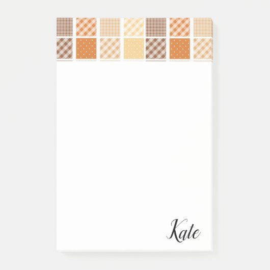 Post-it Notes Aardetinten (Voorkant)