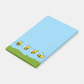 Post-It Notes Abeilles Heureuses (Incliné)