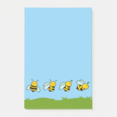 Post-It Notes Abeilles Heureuses (Devant)