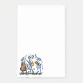 Post-it® Notes adhésives amusantes de groupe de musique Hap (Devant)