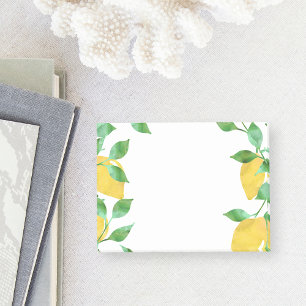 Post-it® Notes adhésives citrons aquarelle