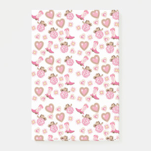 Post-it® Notes adhésives Cowgirl Disco Rétro