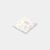 Post-it® Notes adhésives d'art de fleurs sauvages de Prairi (Incliné)