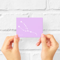 Notes adhésives de la constellation du zodiaque Ta