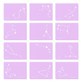 Post-it® Notes adhésives de la constellation du zodiaque Vi