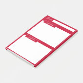 Post-it® Notes adhésives de recette Baie rouge de Pyracanth (Incliné)