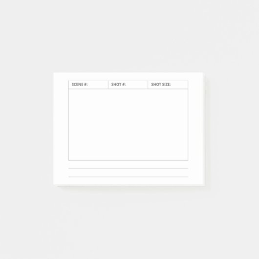 Post-it® Notes adhésives de storyboard (Devant)