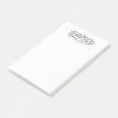 Post-it® Notes adhésives décoratives pour jeunes mariés des (Incliné)