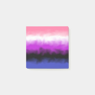 Post-it® Notes adhésives drapeau genderfluid