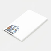 Post-it® Notes adhésives drôles de groupe musical Happy Mou (Incliné)