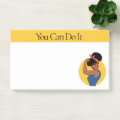 Post-it® Notes adhésives Femme Noire Forte (Bureau)