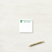 Post-it® Notes adhésives Logo WIN (Sur un bureau)