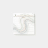 Post-it® Notes adhésives Luxe Marbre Today Sagegild Moderne (Devant)