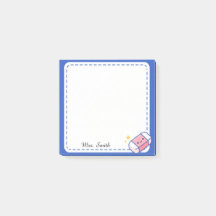 Notes adhésives personnalisées pour enseignant ave