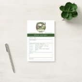 Post-it® Notes adhésives personnalisées pour rapport de pro (Bureau)