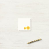 Post-it® Notes adhésives Sunshine Bloom (Sur un bureau)