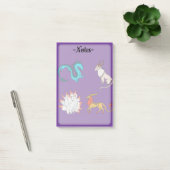 Post-it® Notes adhésives sur le folklore d'Asie de l'Est (Bureau)