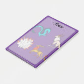 Post-it® Notes adhésives sur le folklore d'Asie de l'Est (Incliné)