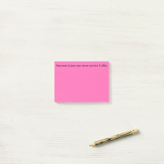 Post-it® Notes agressives passives (Sur un bureau)