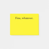 Post-it® Notes agressives passives (Devant)
