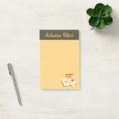 Post-it Notes ambiance automne cosy (Bureau)