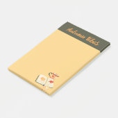 Post-it Notes ambiance automne cosy (Incliné)
