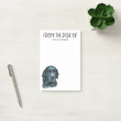 Post-it Notes Amoureux du Labrador Noir (Bureau)