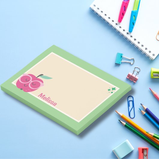 Post-it® Notes Apple jouant mignonnes