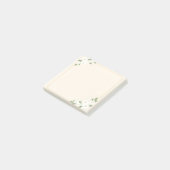 Post-it® Notes autocollantes imprimables à la pâquerette mi (Incliné)