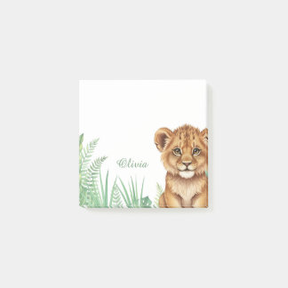 Post-it® Notes autocollantes personnalisées Safari Lion