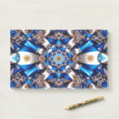 Post-it® Notes aux couleurs argentines (Sur un bureau)