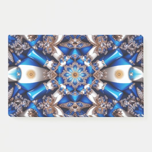 Post-it® Notes aux couleurs argentines (Devant)