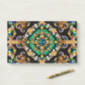 Post-it® Notes aux couleurs brésiliennes (Sur un bureau)