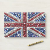 Post-it® Notes aux couleurs britanniques (Sur un bureau)